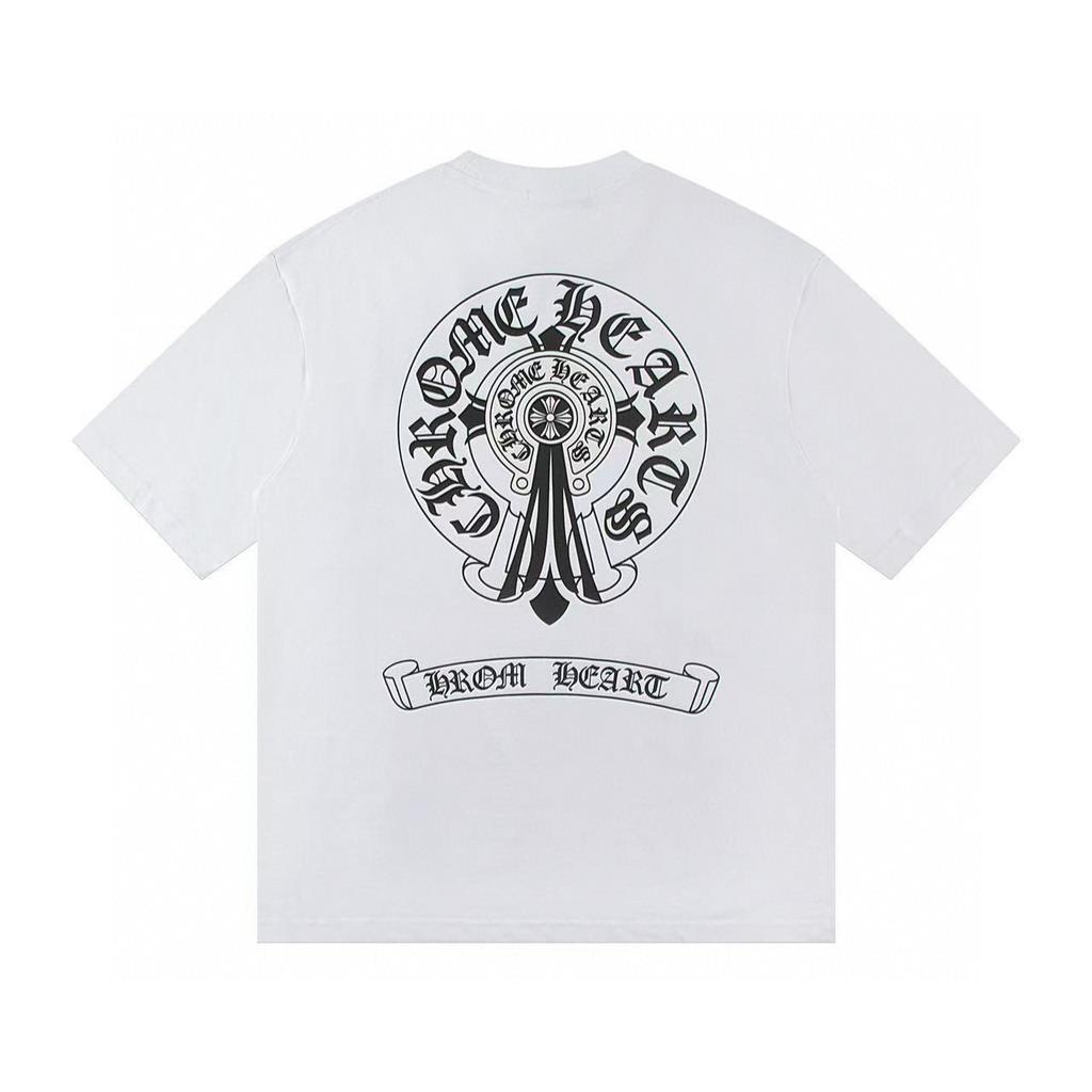 White Chrome Hearts Tee