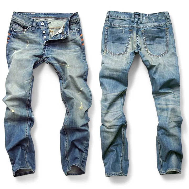 Washed jeans